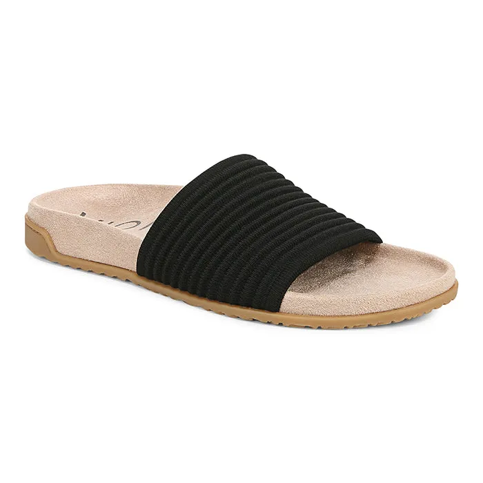 Beach Ready Womens Vionic Evie Compression Knit in Black
