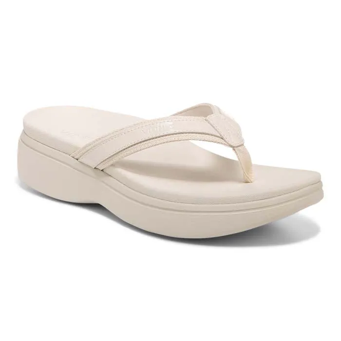 Womens Vionic High Tide II in Cream Windy day Fashion-Forward Design