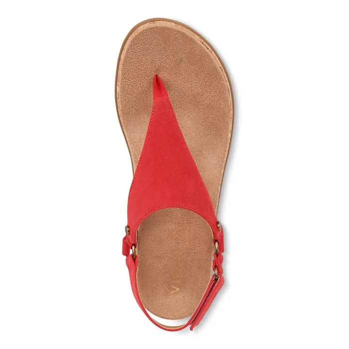 Womens Vionic Kirra II in Red Stylish and Comfortable