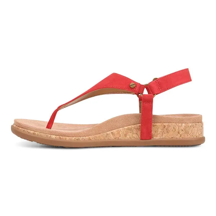 Relax Vibe Womens Vionic Kirra II in Red