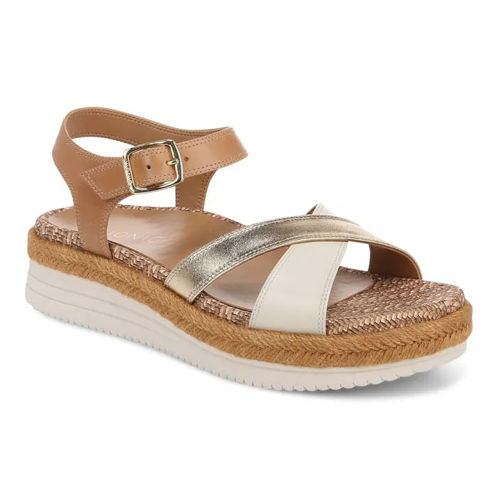 Womens Vionic Mar in Camel/Gold Outdoor Fashion