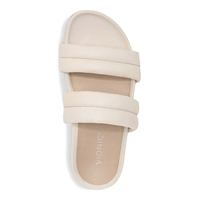 Chic Beach Shoes Womens Vionic Mayla in Cream