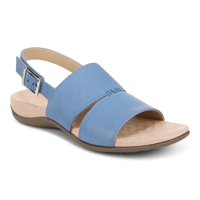 Silver Glow Casual Flats Womens Vionic Morro in Captain'S Blue