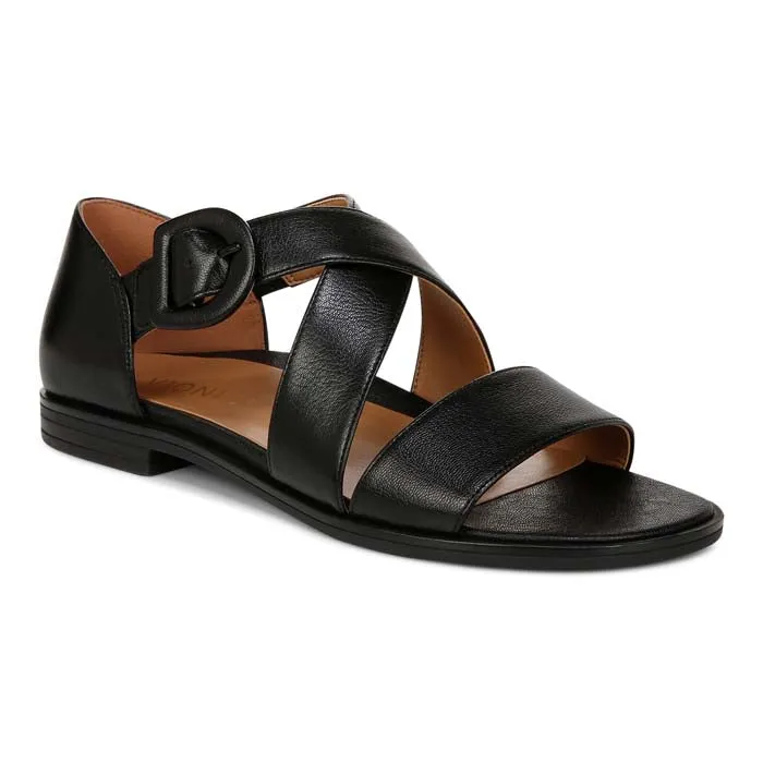Casual Open Toe Shoes Practical Comfort Womens Vionic Pacifica in Black