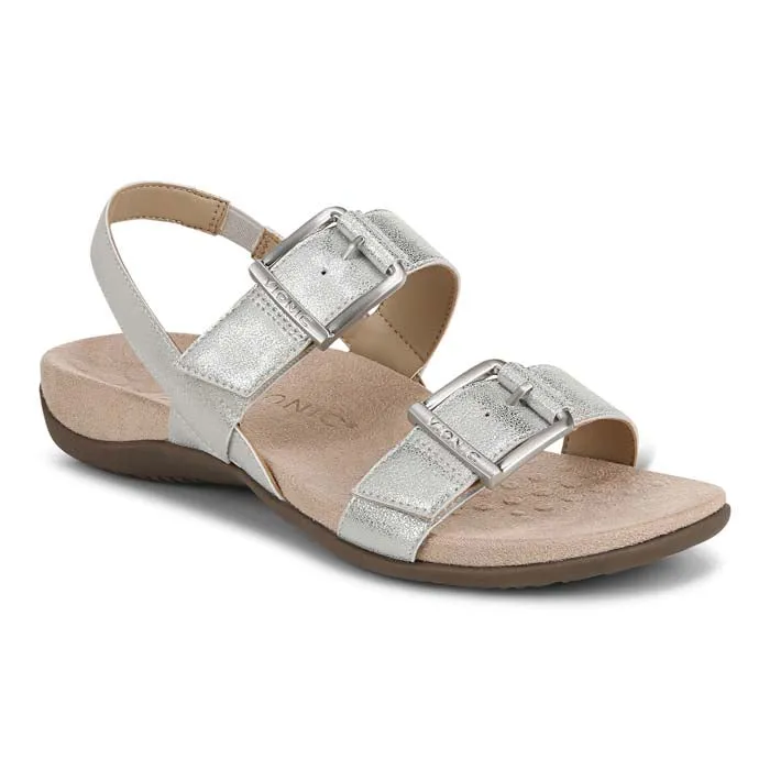 Womens Vionic Reese in Silver Style Pair Sporty Outdoor Footwear