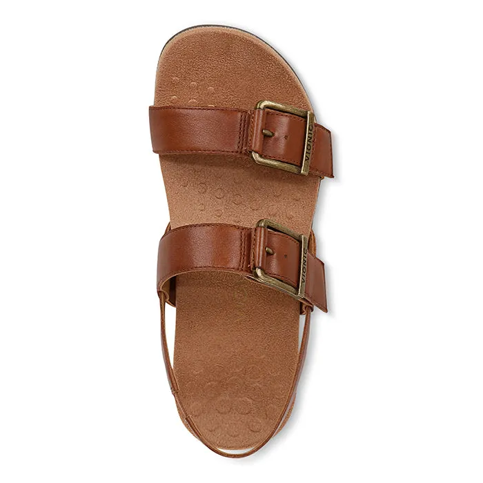 White Clean Travel-Ready Comfort Womens Vionic Reese in Tan