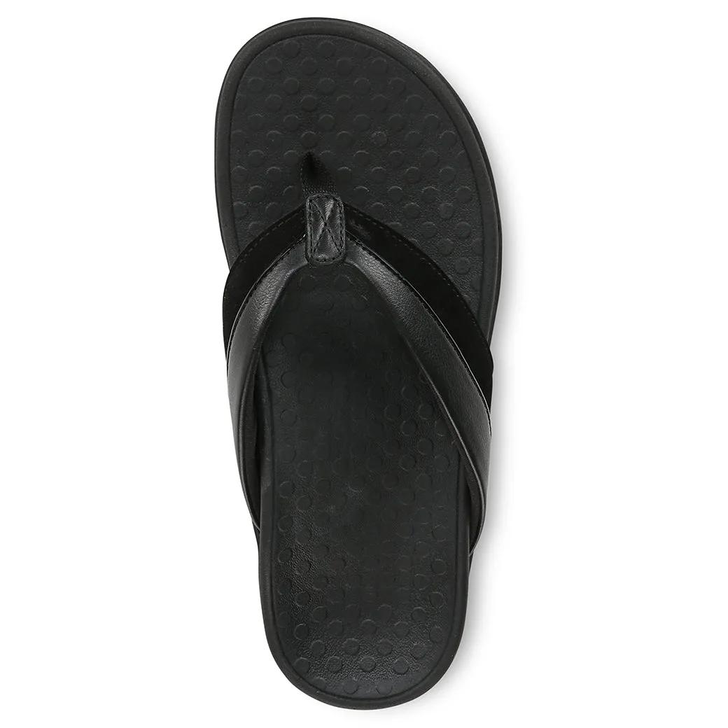 Comfortable Footbed easy move Womens Vionic Shore in Black