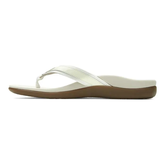 Womens Vionic Tide II Toe Post Sandal White Good Weather Stylish Go