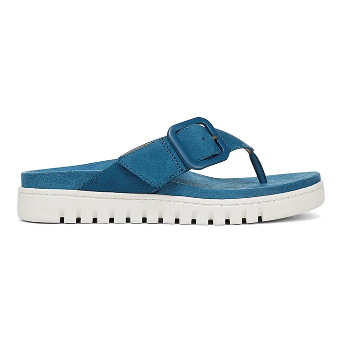 Comfortable Slip-Ons Chic Style Womens Vionic Uptown Marin in Celestial Teal