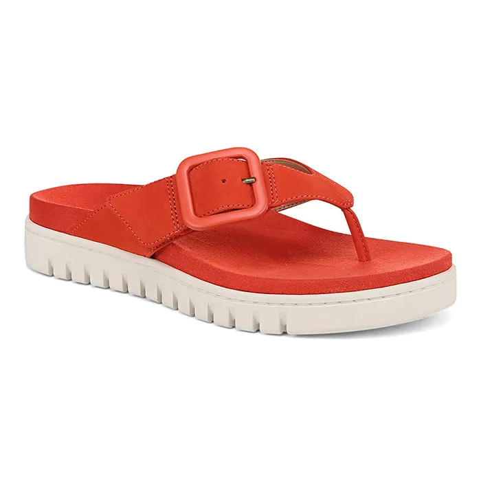 Womens Vionic Uptown Marin in Cherry Tomato Fashion Flex