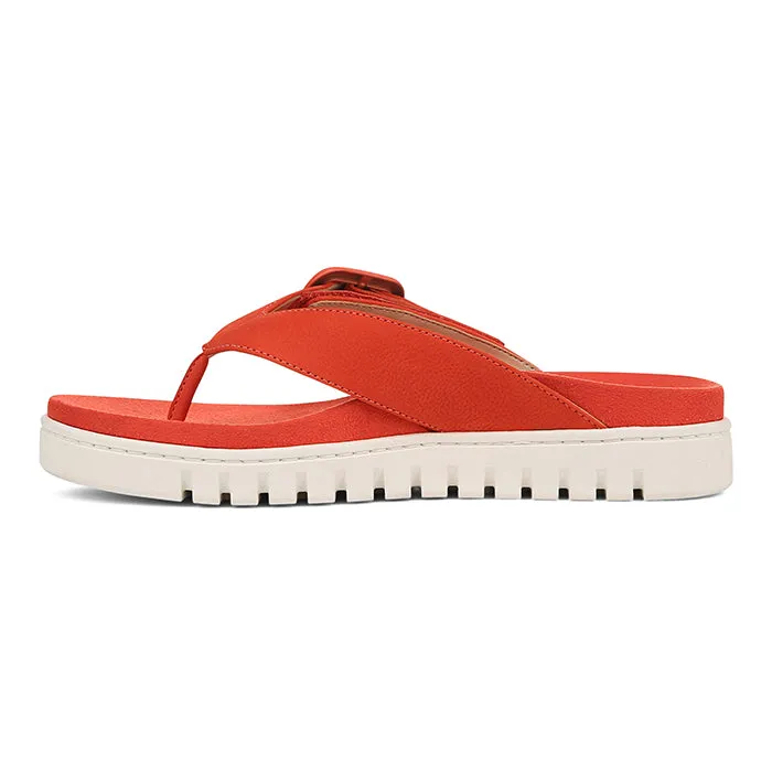 Womens Vionic Uptown Marin in Cherry Tomato Everyday Pick Smart Design