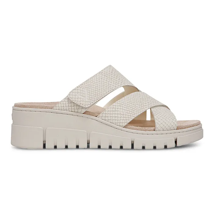 Womens Vionic Uptown Sunset in Ivory Comfortable Travel Shoes Slip In