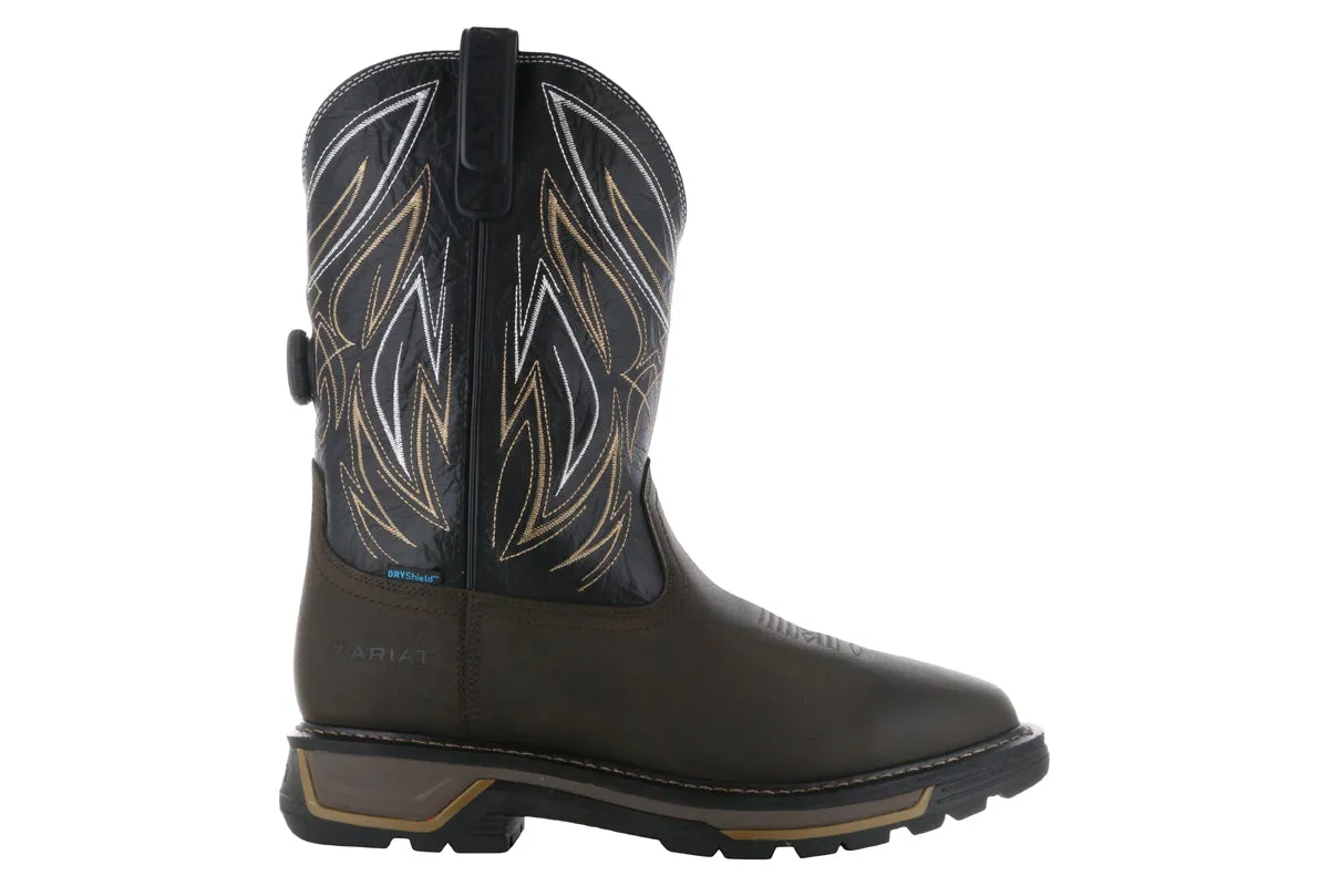 Ariat Big Rig BOA Waterproof Soft Toe Boot All-Day Durability