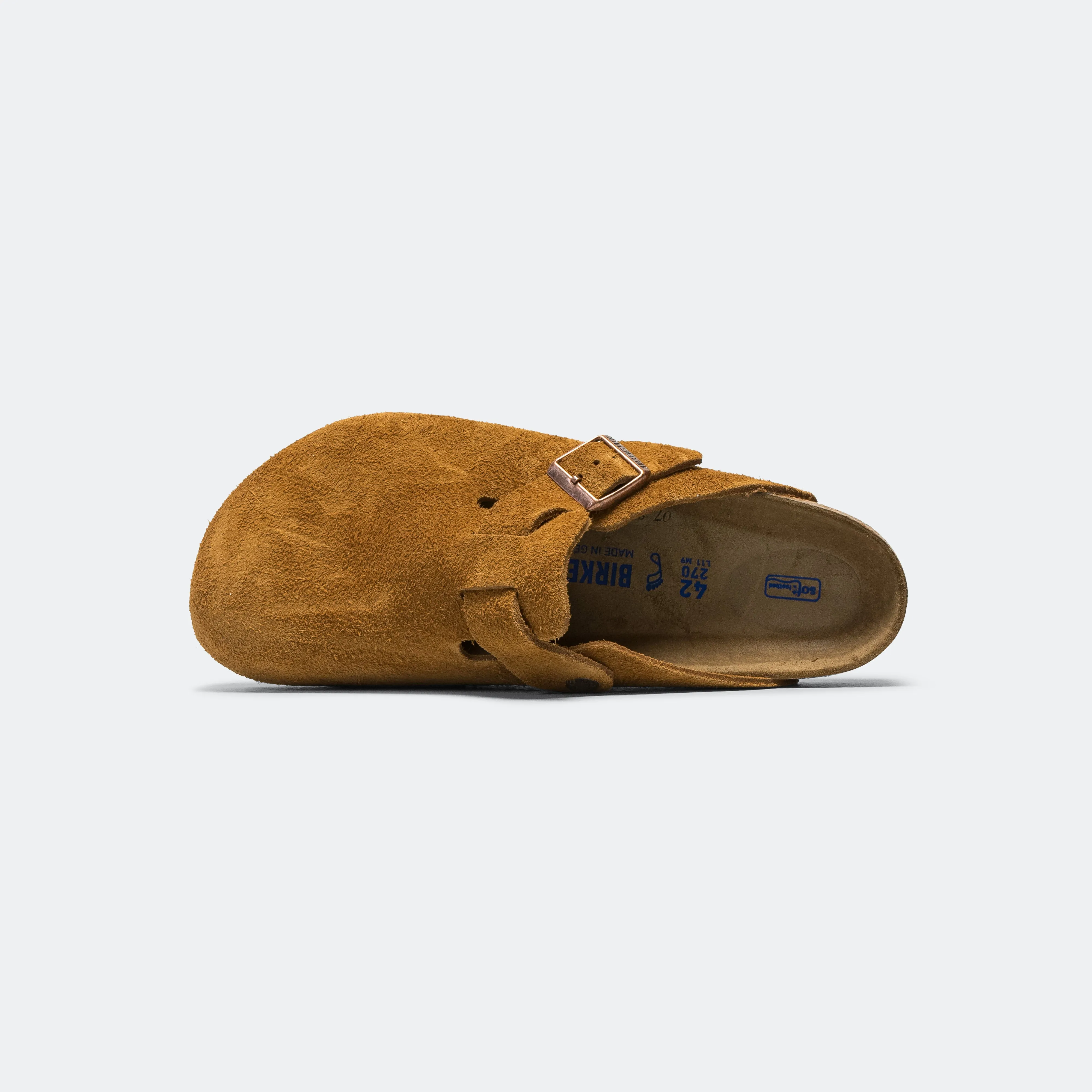 Full Range Boston SFB - Mink Suede Leather