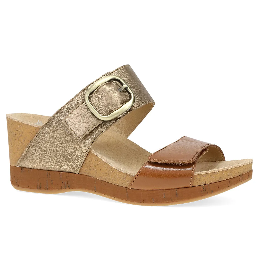 Womens Dansko Shannon in Gold/Tan Full Range