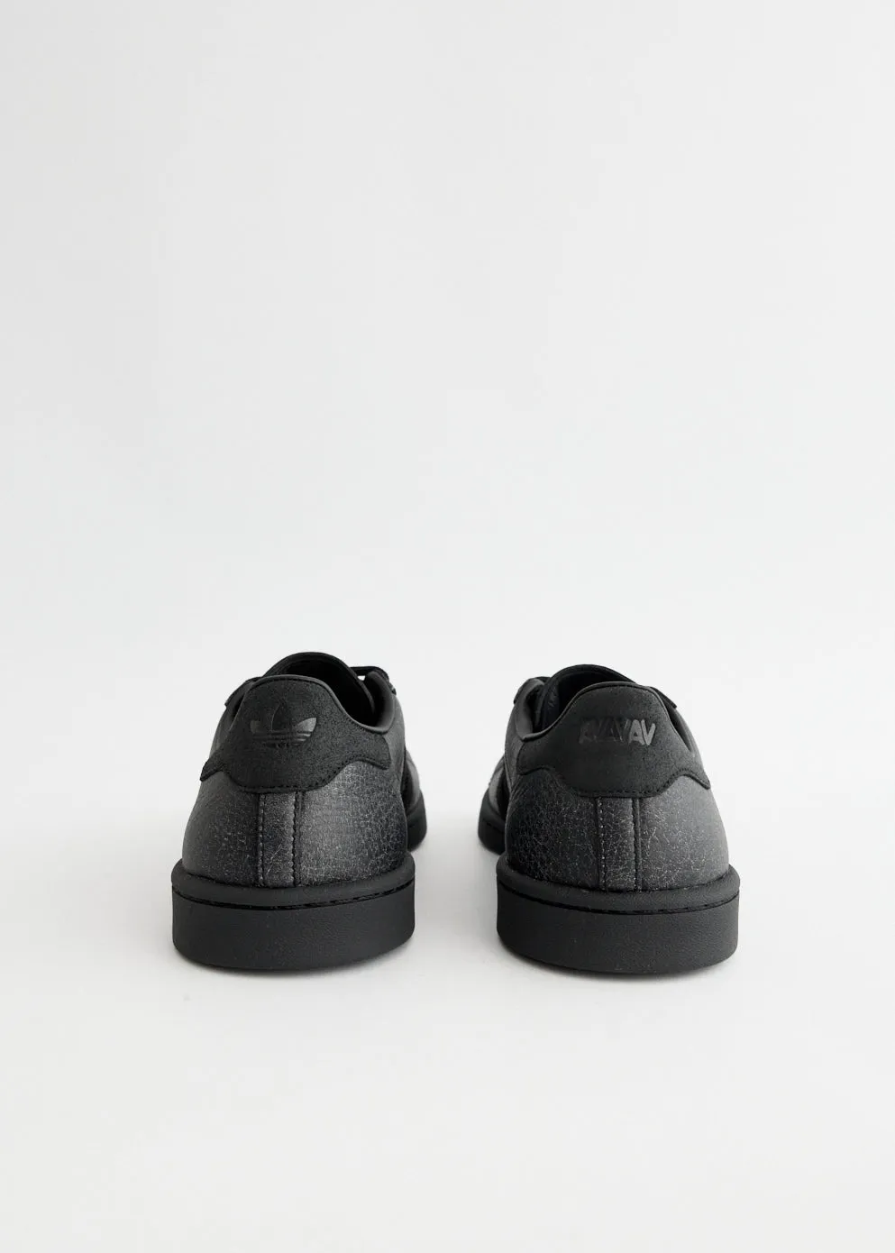 x Avavav Women's Modified Superstar 'Black' Sneakers Fashionable Style