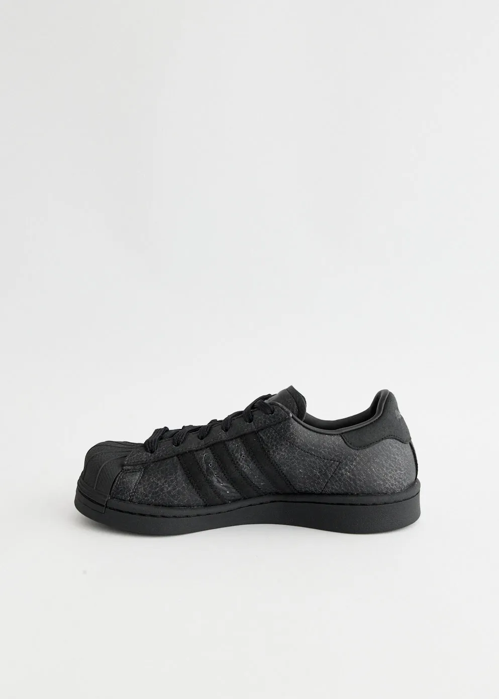 x Avavav Women's Modified Superstar 'Black' Sneakers Easy Slip On