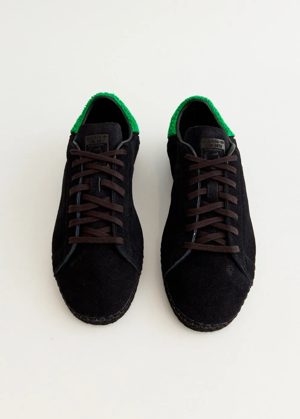 x CLOT by Edison Chen Stan Smith Espadrille 'Core Black' Sneakers No Tie Soft Materials