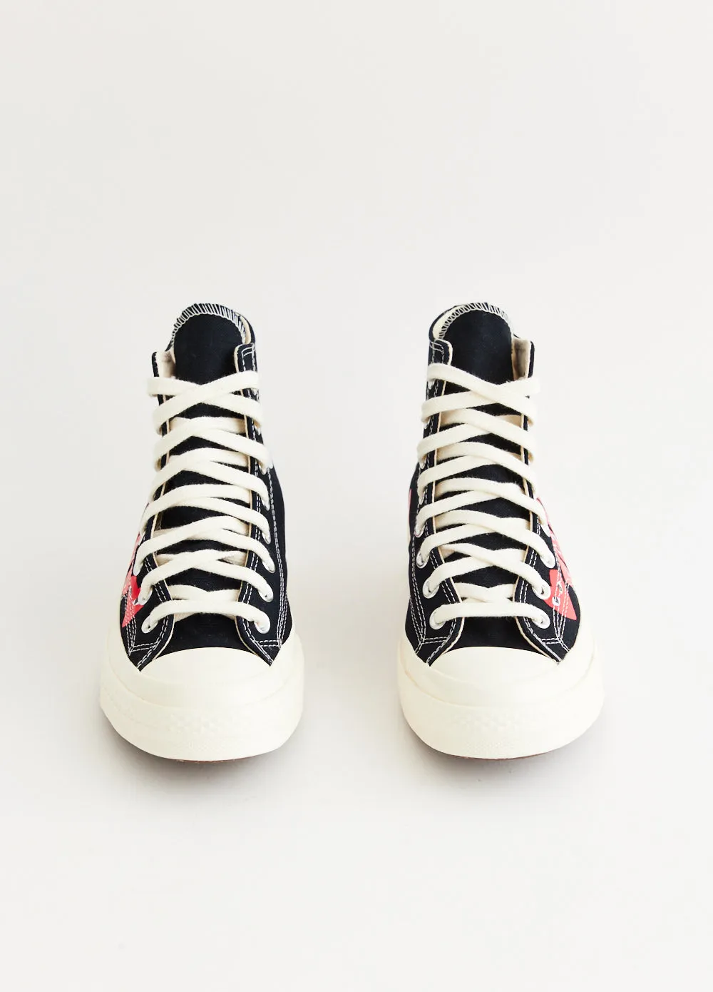 Easy Dressing Work Break x Converse K127 Multi Heart High Top Sneakers