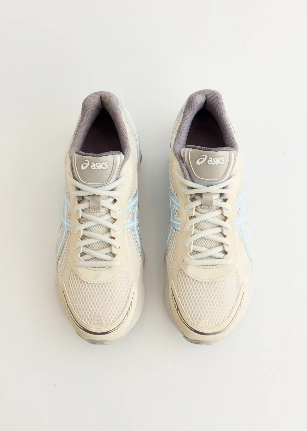 x emmi Gel-Kinetic Fluent 'Cream Soft Sky' Sneakers Rubber Sole Limited