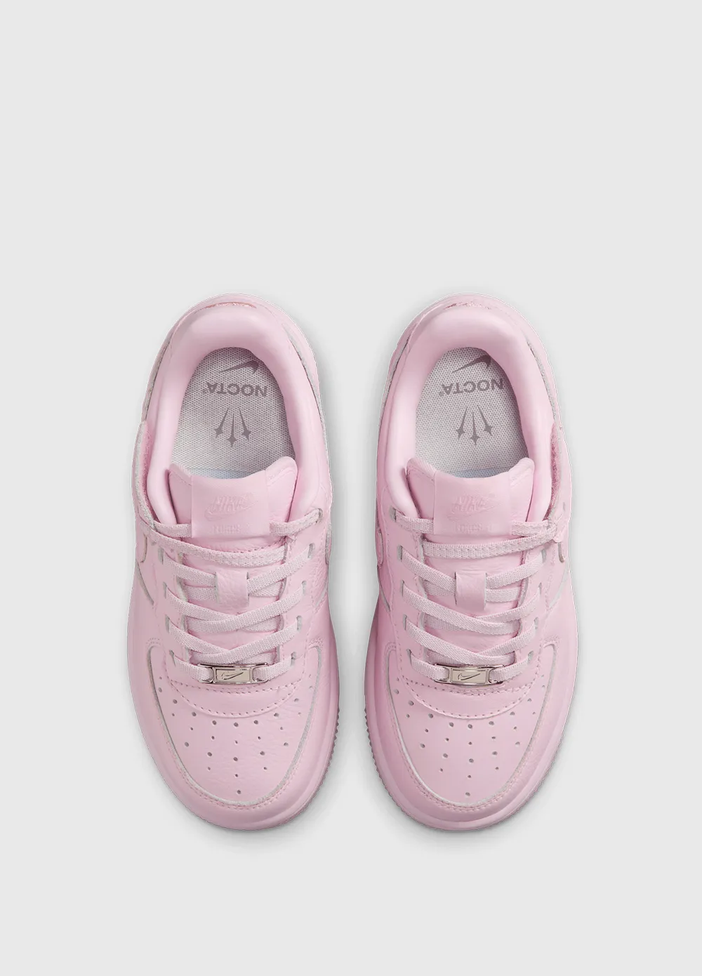 walking companions x NOCTA Air Force 1 Low 'Pink Foam' EasyOn Sneakers (PS)