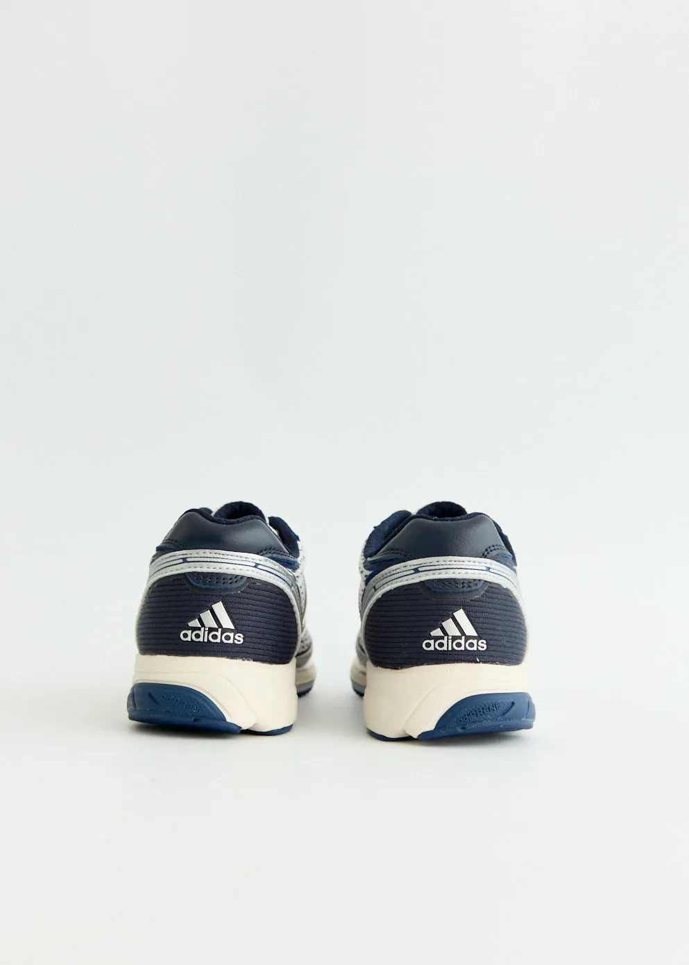 x Sporty & Rich Adizero Adios 'Navy' Sneakers shoe style