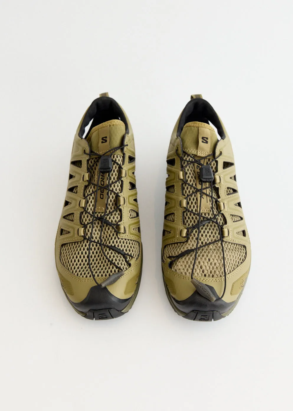 right - foot Textured XA Pro 3D Amphib 'Aloe' Sneakers