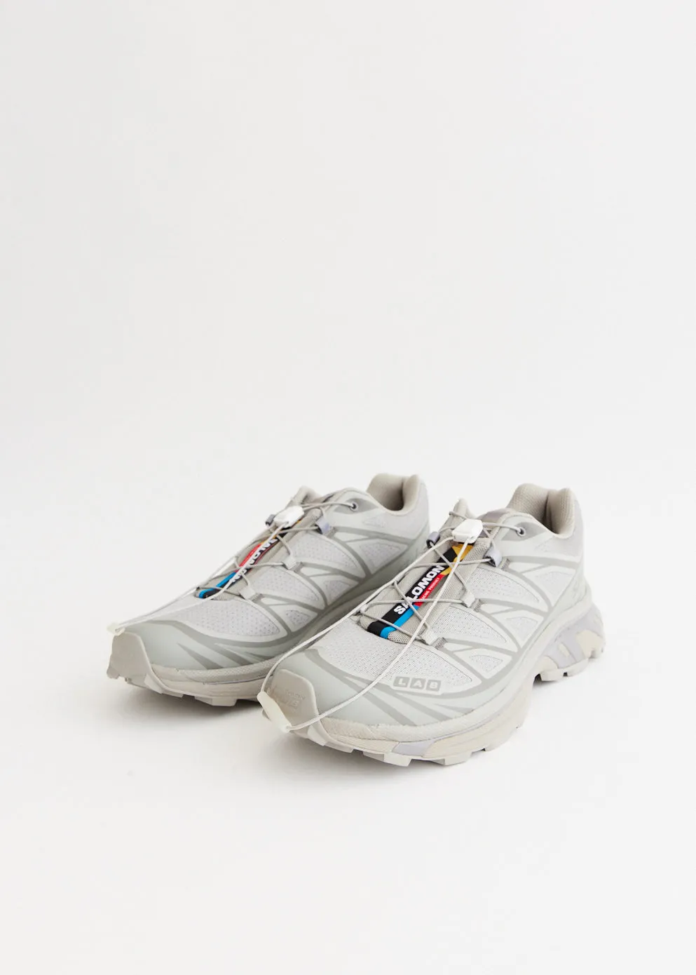 XT-6 'Ghost Gray' Sneakers Signature flexibility