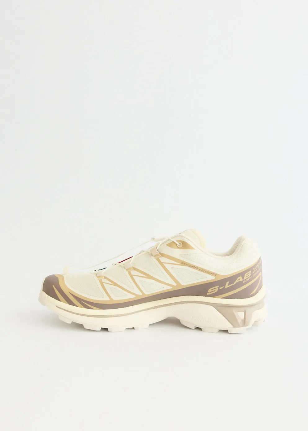 XT-6 'Vanilla Ice' Sneakers Simple Edge Travel Walker