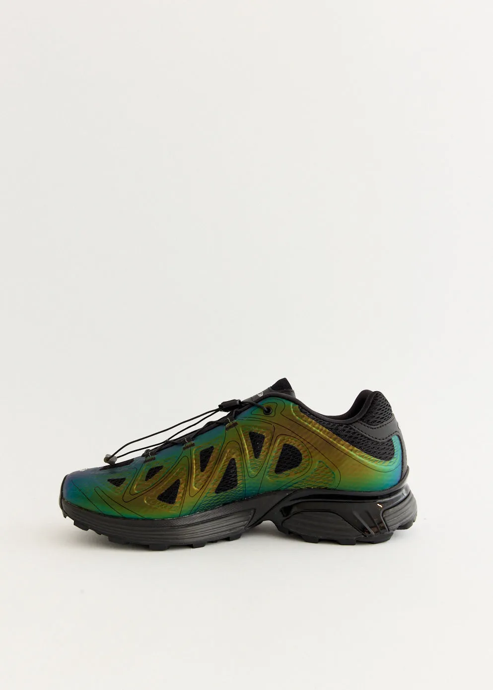 Gray Stylish Design XT-Whisper Void 'Iridescent Green' Sneakers