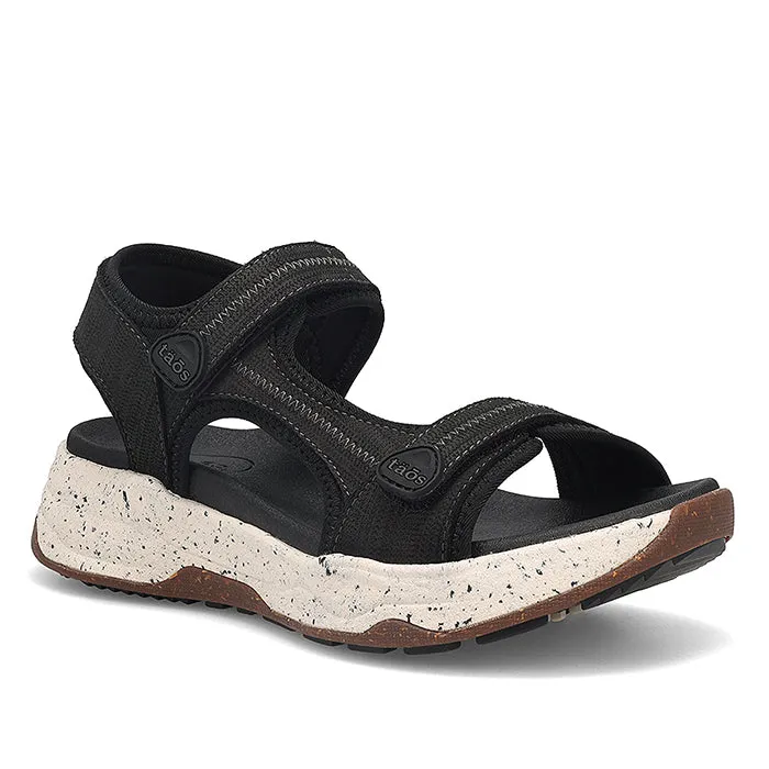 Womens Taos Super Side in Black Emboss Calm Mood