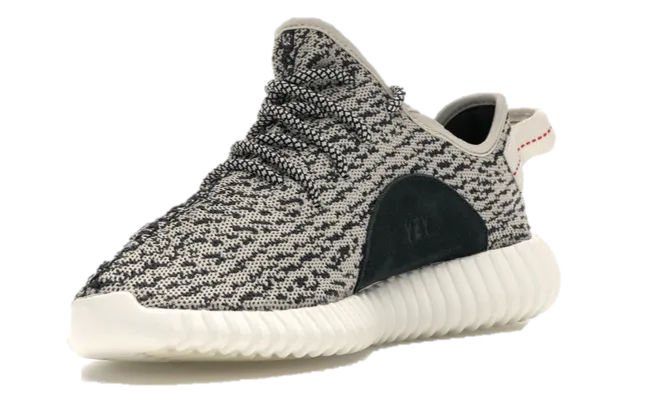 YZY Boost 350 Turtledove Crawling