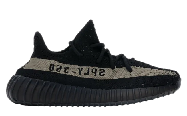 YZY Boost 350 V2 Core Black Green for long walks