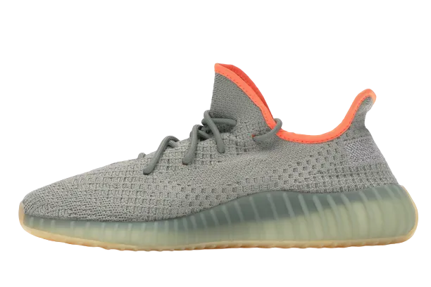 YZY Boost 350 V2 Desert Sage open - toe