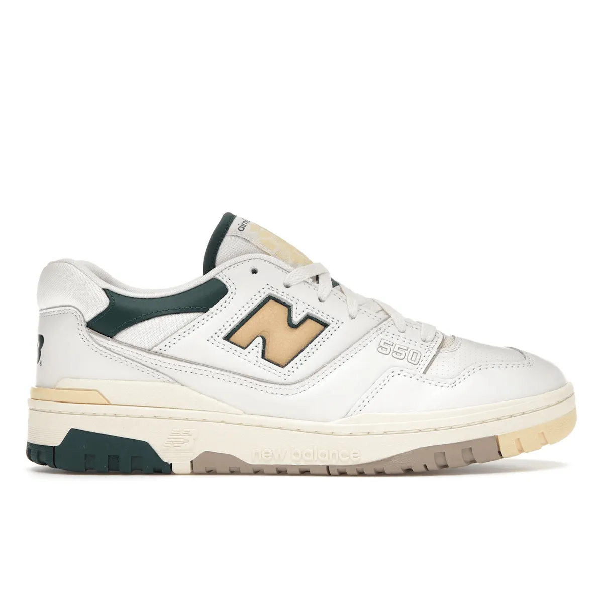 Stretch Entry All-Day Wear New Balance 550 Aime Leon Dore Natural Green