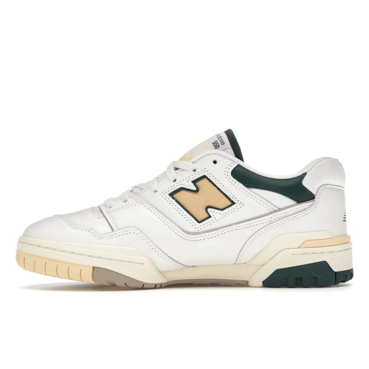 Ventilation Perforation Systems Refined chic New Balance 550 Aime Leon Dore Natural Green