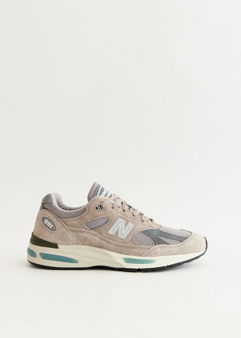 MADE in UK 991v2 'Dove' Sneakers zip - type All-purpose stability