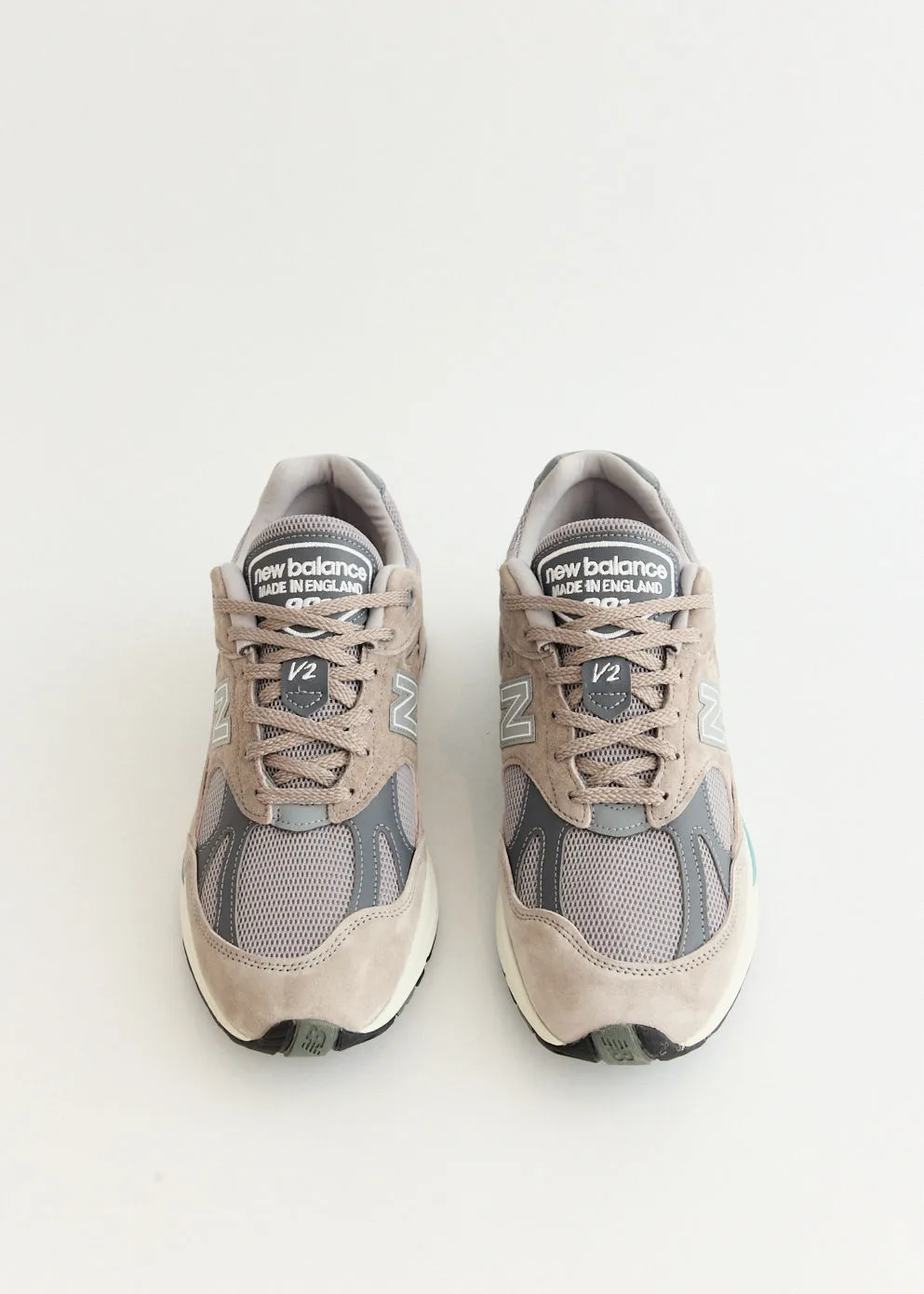 Hard MADE in UK 991v2 'Dove' Sneakers
