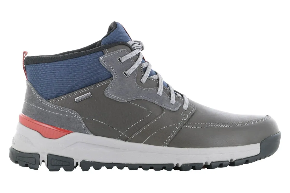 Dunham Glastonbury Mid Boot Grey Stripe Mood
