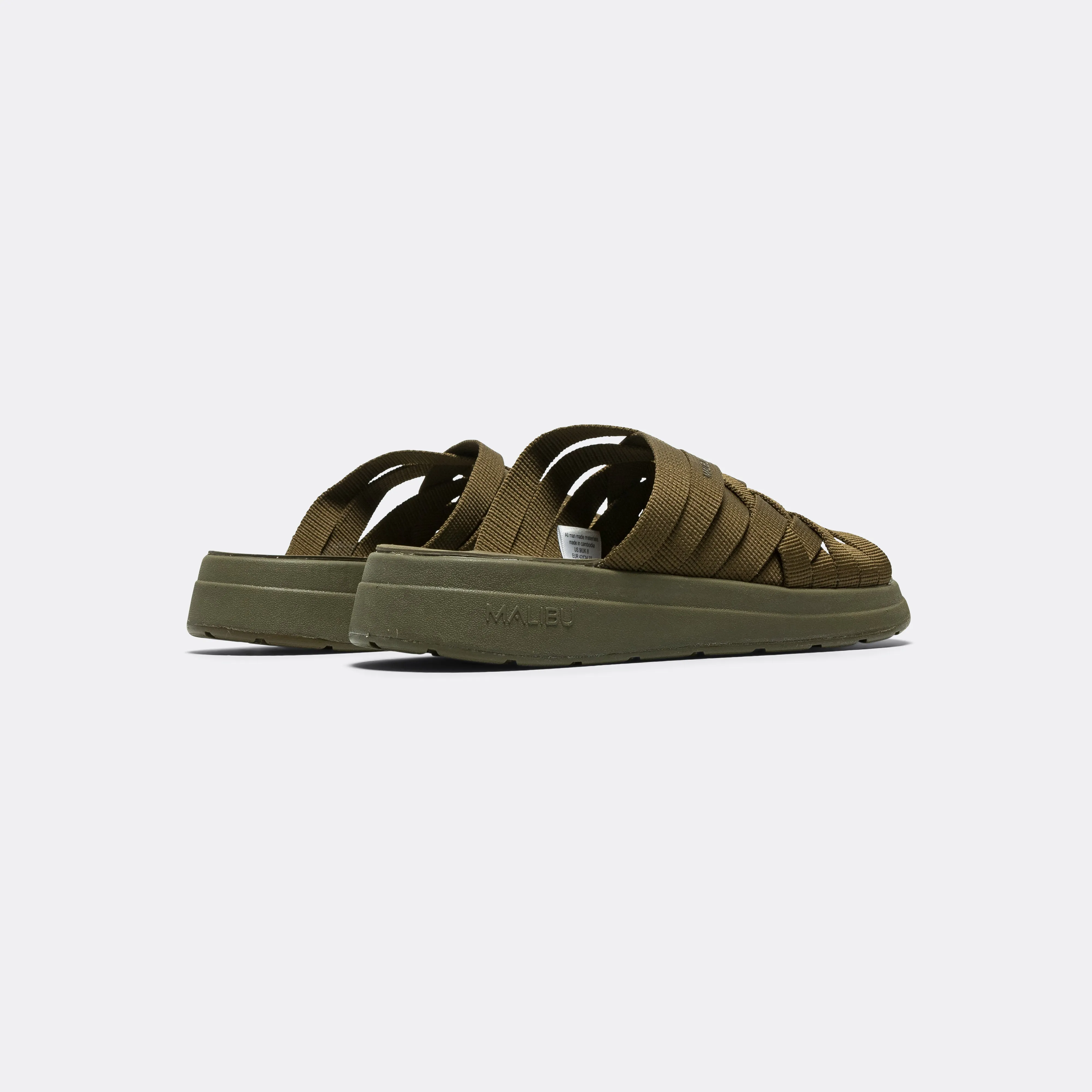 Zuma - Olive/Olive Trendy Travel Sandals